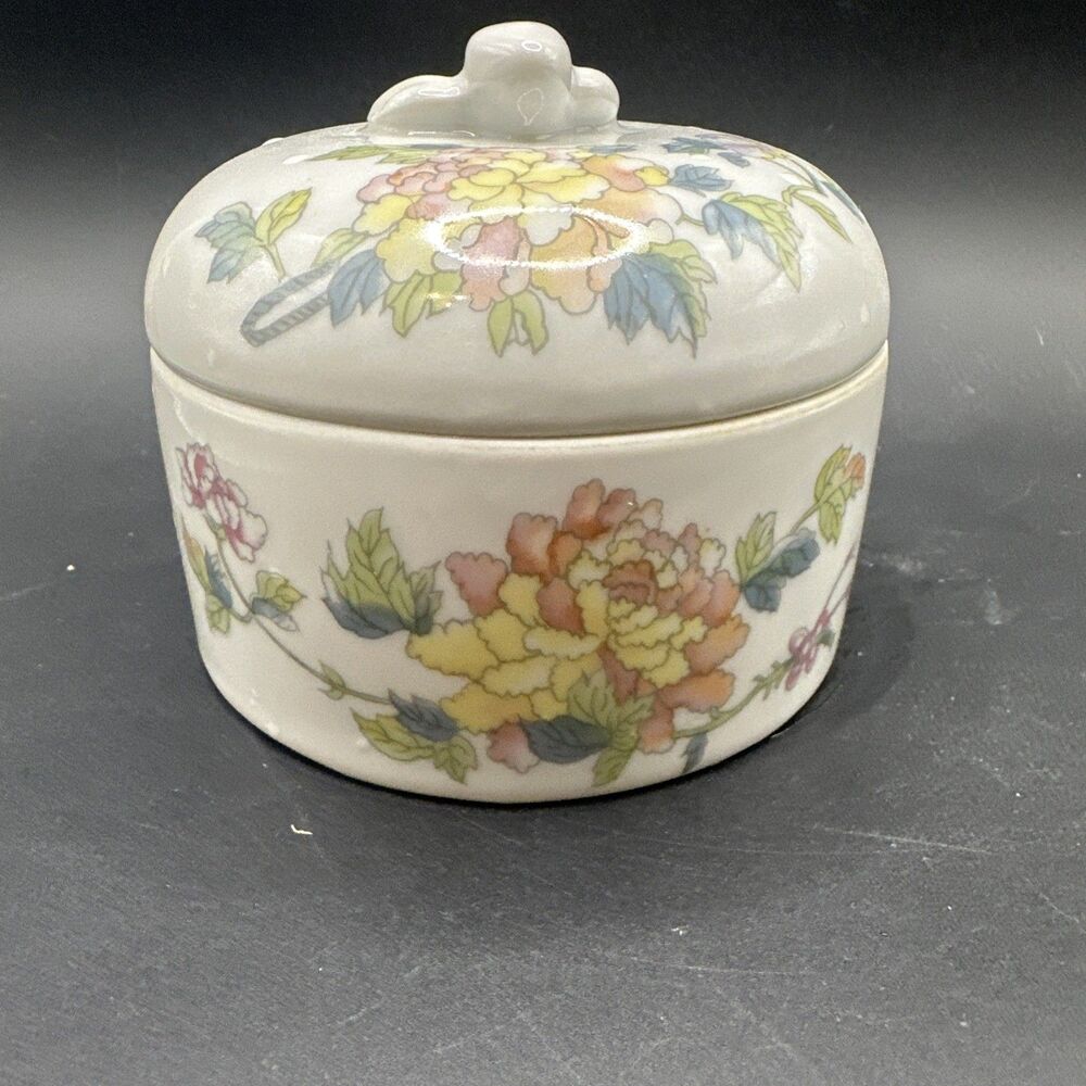 Elizabeth Arden Exclusive Floral Ceramic Trinket Cherie Serene Powder Jar Japan